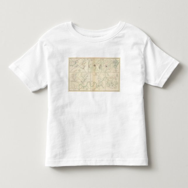 T-shirt Decherd, Manchester, Tullahoma, jaspe (Frente)