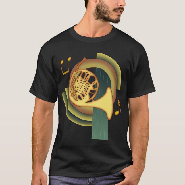 T-shirt Deco de Trompa (Frente)