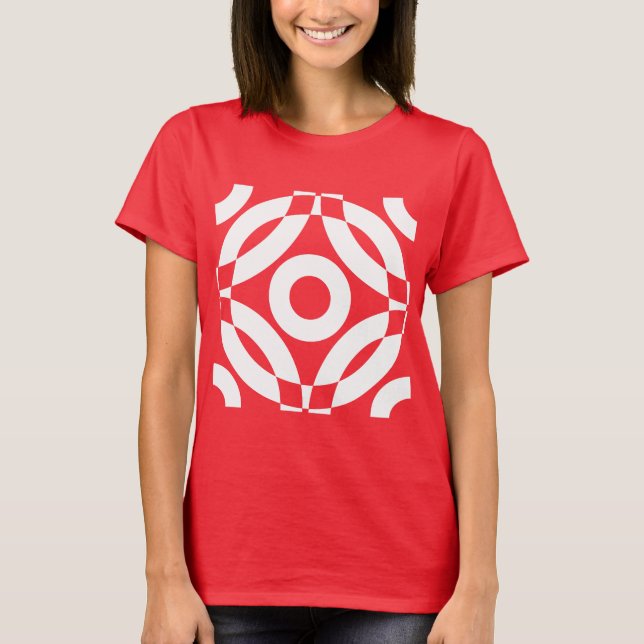 T-shirt Decorativo 02 - Branco (Frente)