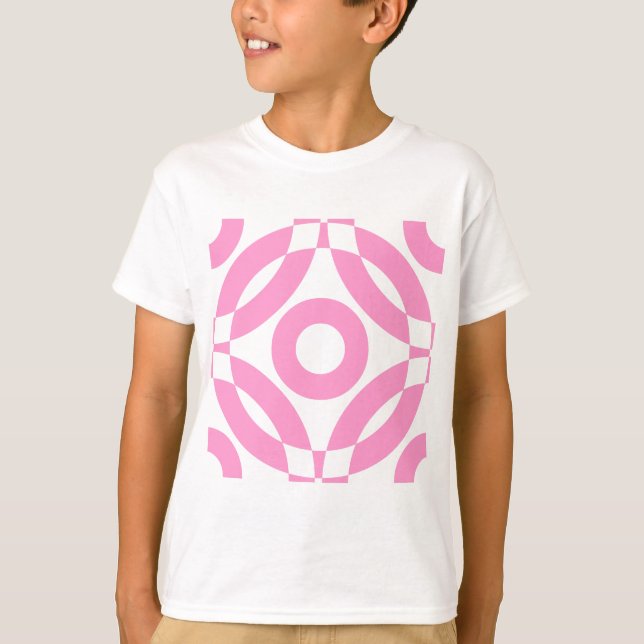 T-shirt Decorativo 02 - Rosa (Frente)