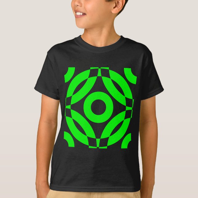 T-shirt Decorativo 02 - Verde (Frente)