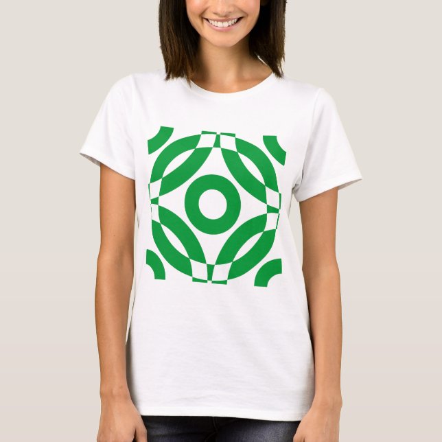 T-shirt Decorativo 02 - Verde Grass (Frente)