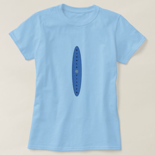 T-shirt Dedo médio de Thee Uncondemning (Frente do Design)