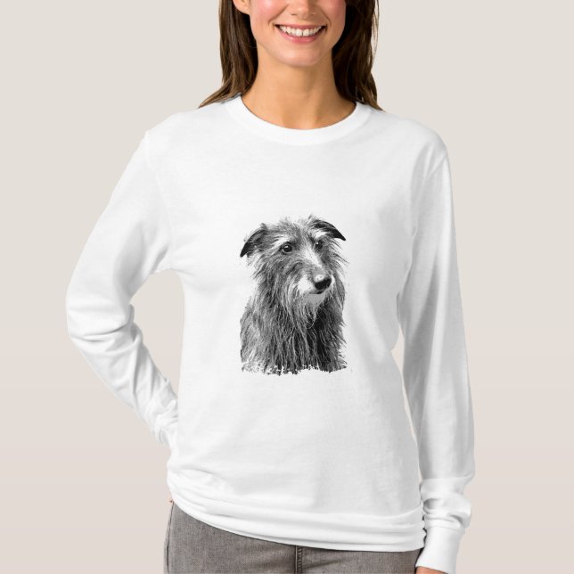 T-shirt Deerhound (Frente)