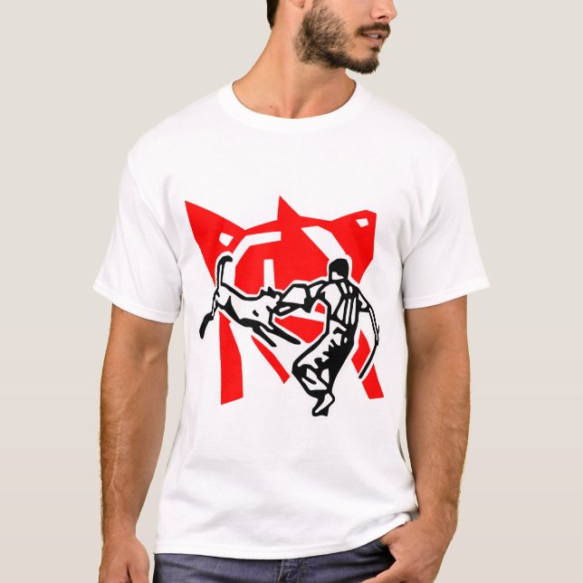 T-shirt defence 3 malinois (Frente)
