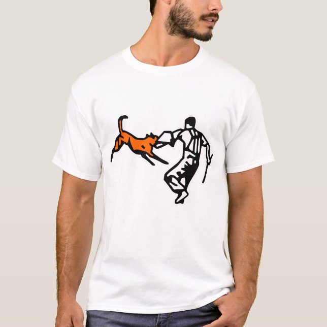 t-shirt defence malinois (Frente)