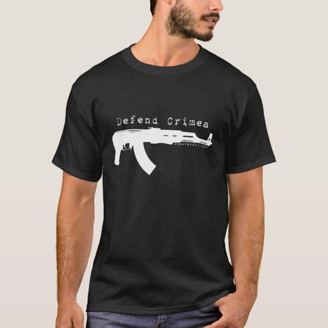 T-shirt Defenda Crimeia 2 (Frente)