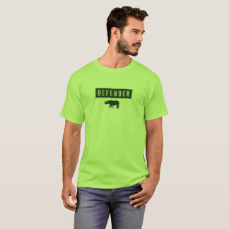 T-shirt Defensor dos animais selvagens