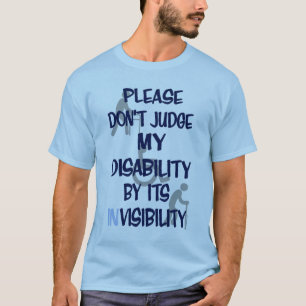 T-shirt Deficiência/visibilidade IN