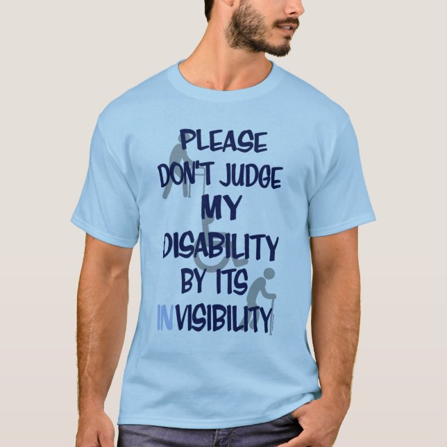 T-shirt Deficiência/visibilidade IN (Frente)