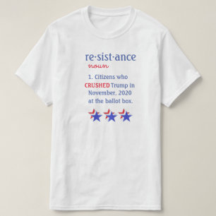 T-shirt definição de resistência