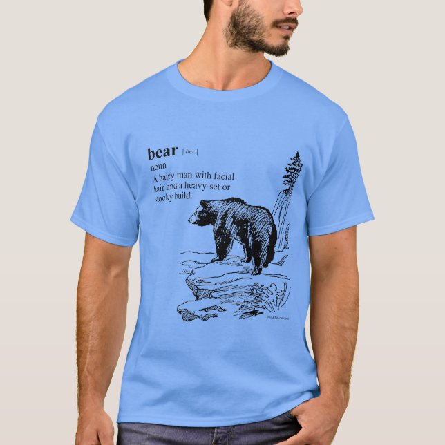 T-SHIRT DEFINIÇÃO DE URSO (Frente)
