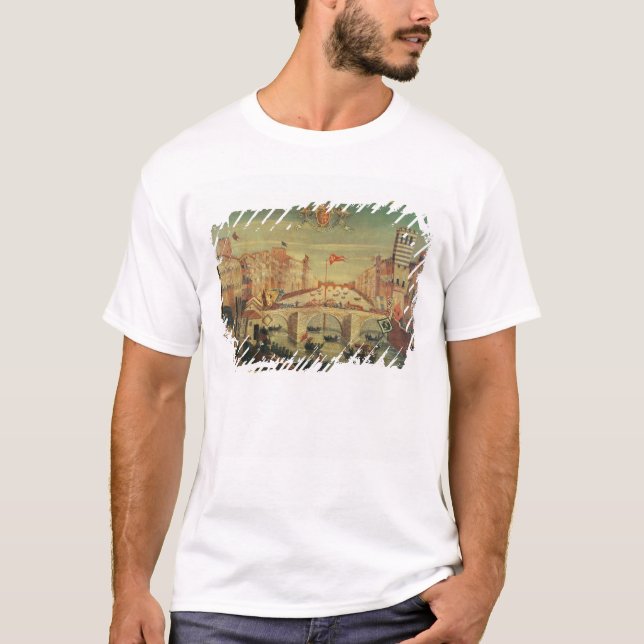 T-shirt Dei Pisani do IL Gioco del Ponte (Frente)