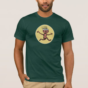 T-shirt Deixado vai o verde