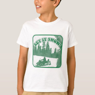 T-shirt Deixais lhe para nevar