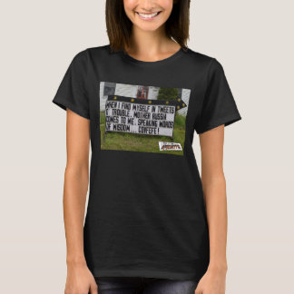 T-shirt Deixais lhe seja Covfefe