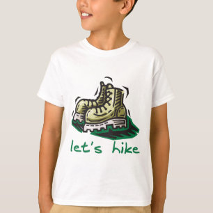 T-shirt Deixe-nos caminhar o verde