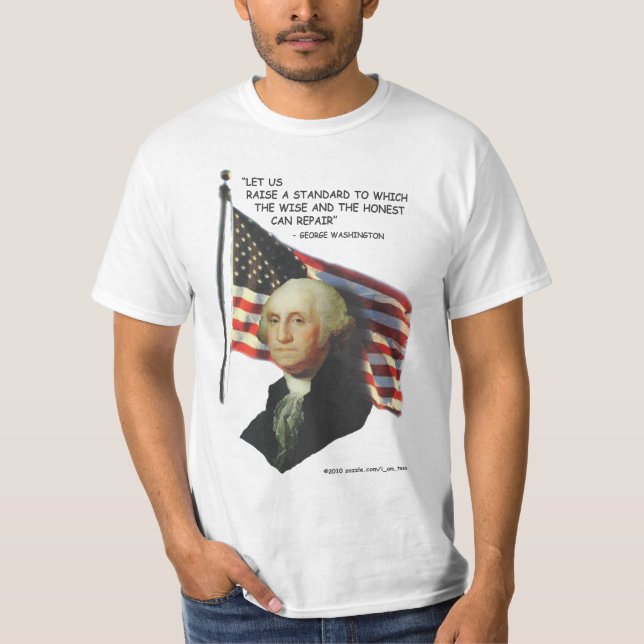 T-shirt Deixe-nos melhorar um padrão (Frente)