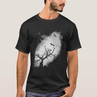 T-shirt Deixe o ninho (escuro)