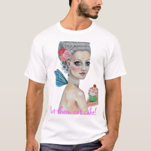 T-shirt Deixe-os comer bolo