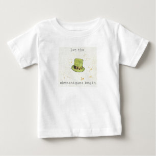 T-shirt Deixe os Shenanigans começar   Cuties afortunado