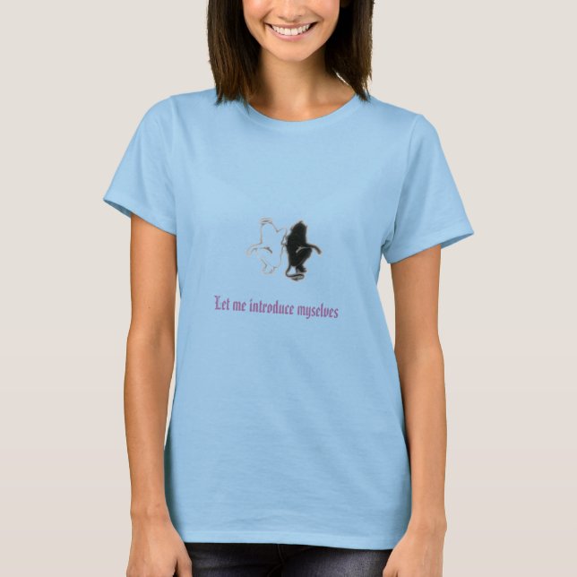 T-shirt Deixem-me apresentar-me (Frente)