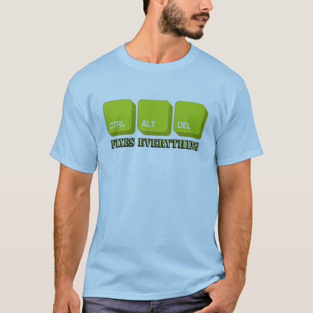 T-shirt del do CTRL alt (Frente)