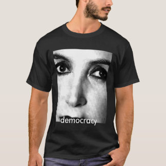 T-shirt Democracia em Paquistão