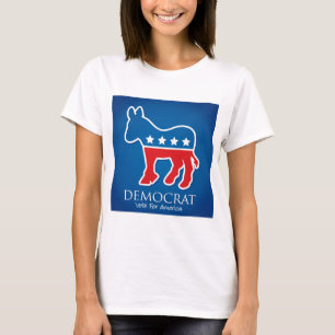 T-shirt Democrata