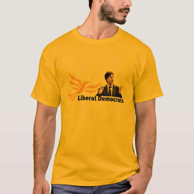 T-shirt Democratas liberais (Frente)