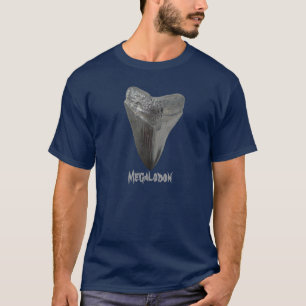 T-shirt Dente de Megalodon