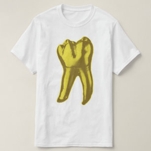 T-shirt Dente Dourado