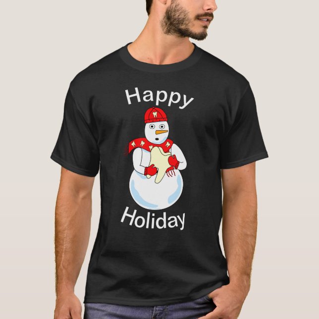 T-Shirt Dente Snowman (Frente)