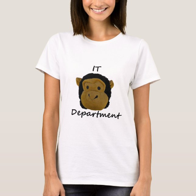 T-shirt Departamento de TI (Frente)