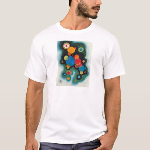 T-shirt Dependido óleo de Abstrato Impulso na Canvas Kandi