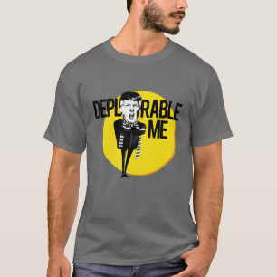T-shirt Deplorável mim -- Anti-Trunfo 2016
