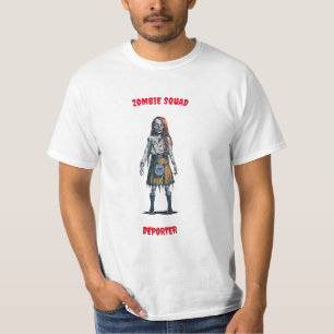 T-Shirt Deportador do Esquadrão Zombie