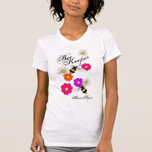 T-shirt Depositário da abelha de Shana Thyne (Frente)