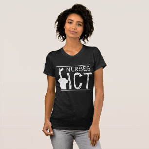 T-shirt Depositário de NursesICT (branco)
