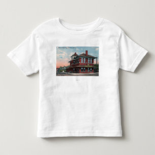 T-shirt Depósito pacífico da estrada de ferro de Missour