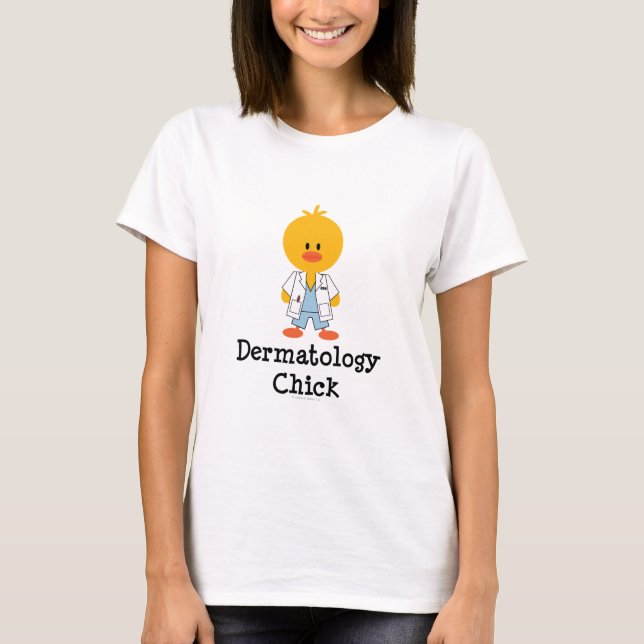 T-shirt DermatologyChick (Frente)