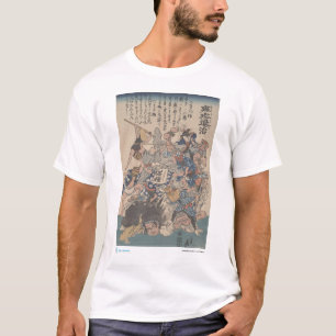 T-shirt derrotando o sarampo