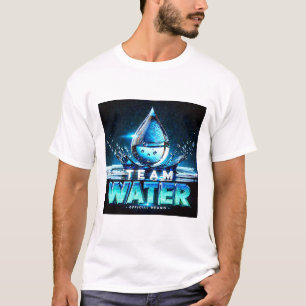 T-Shirt Desafio de Água da Equipe   Sr. Beast Insp