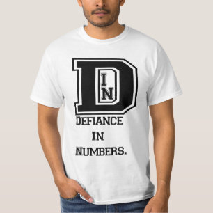 T-shirt Desafio no número