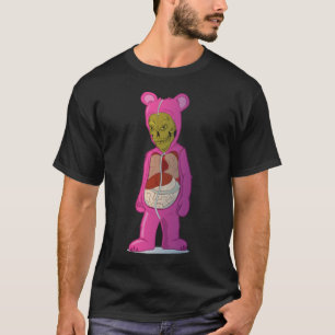 T-shirt desânimo do crânio de Pepto