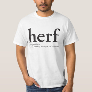 T-shirt Descrição de Herf