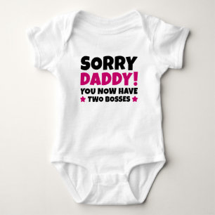 T-shirt Desculpe Pai