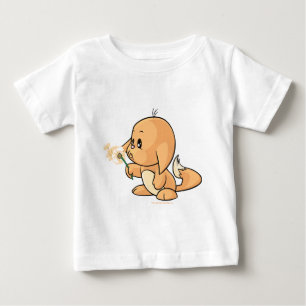 T-shirt Desejando Kacheek alaranjado