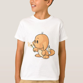 T-shirt Desejando Kacheek alaranjado