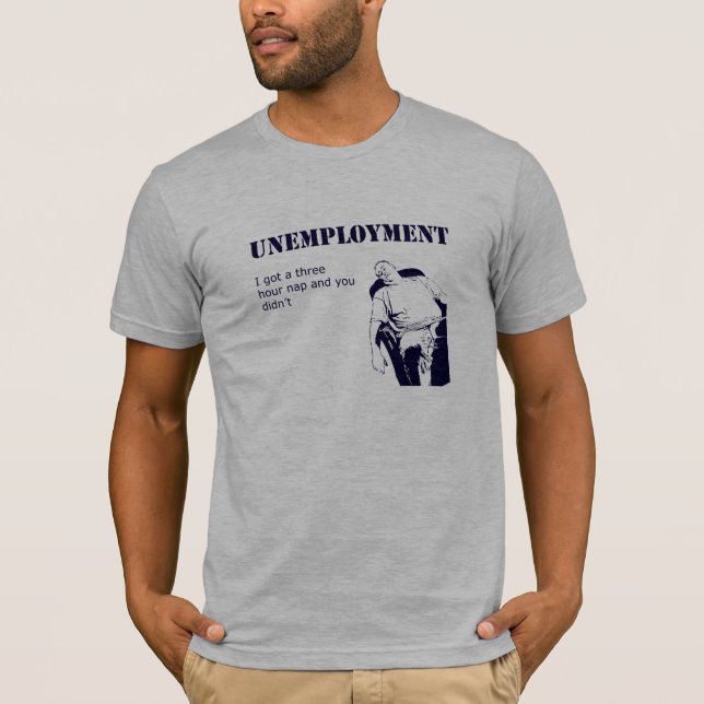 T-shirt Desemprego (Frente)